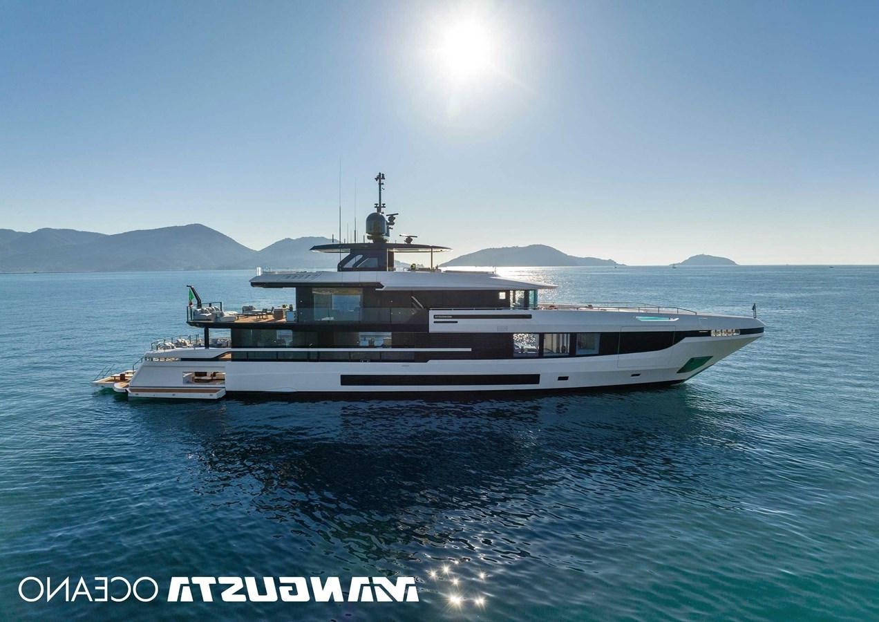 a boat in the water aboard EVA4EVA Yacht for Sale