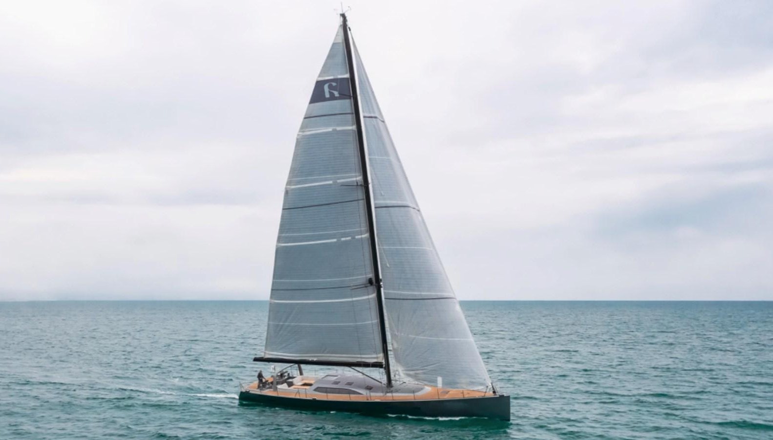 a sailboat in the water aboard AANDEEL Yacht for Sale
