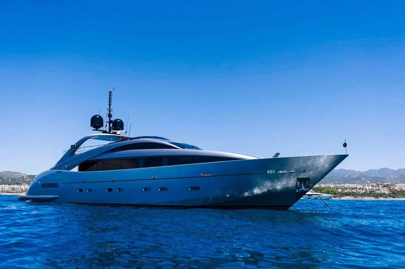 a boat on the water aboard MATSU Yacht for Sale