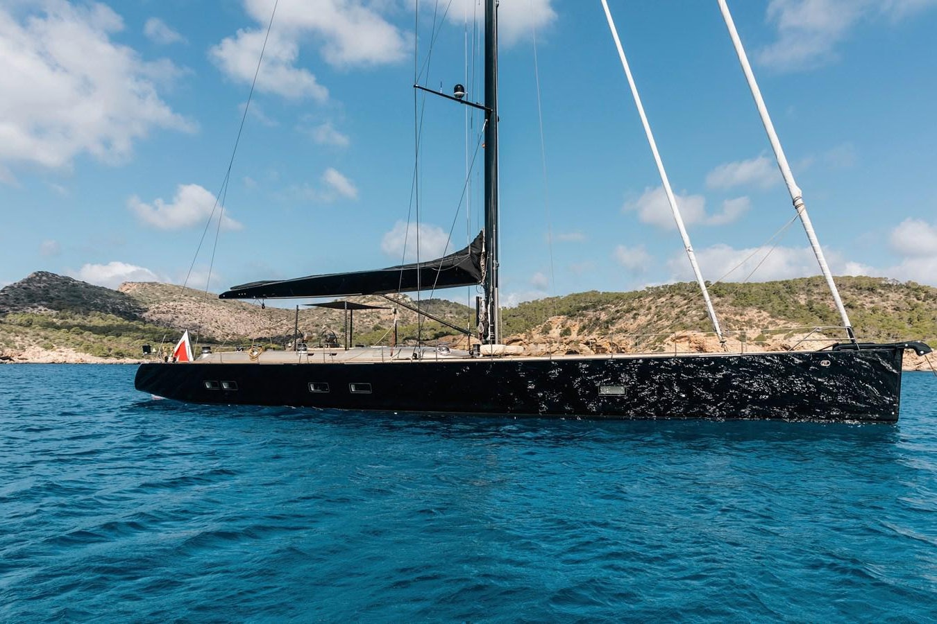 a boat on the water aboard WALLY LOVE Yacht for Sale