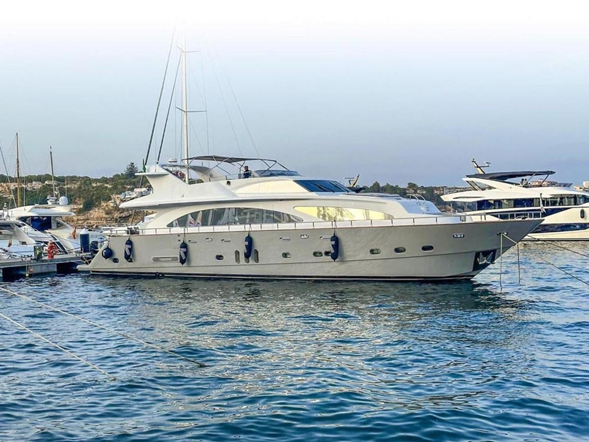 a group of boats in the water aboard SEVEN YOU Yacht for Sale