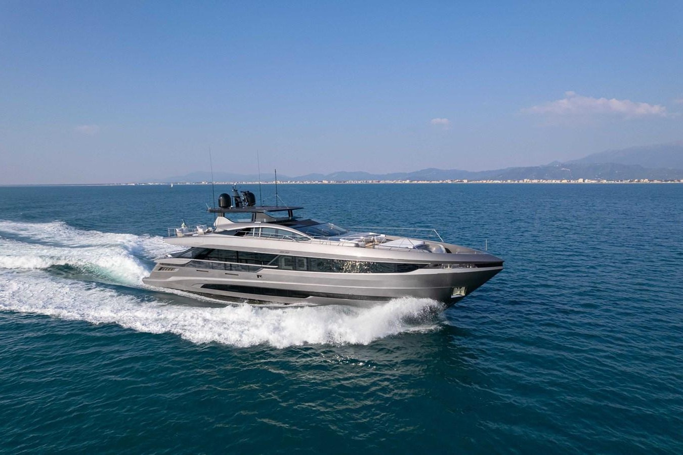 a boat on the water aboard CRAZY TOO Yacht for Sale