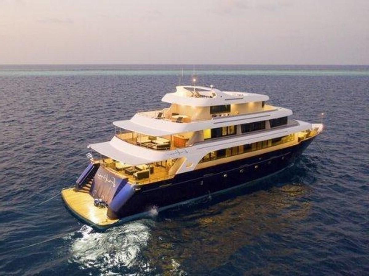 a boat on the water aboard 2017 SAFARI  142 CUSTOM Yacht for Sale