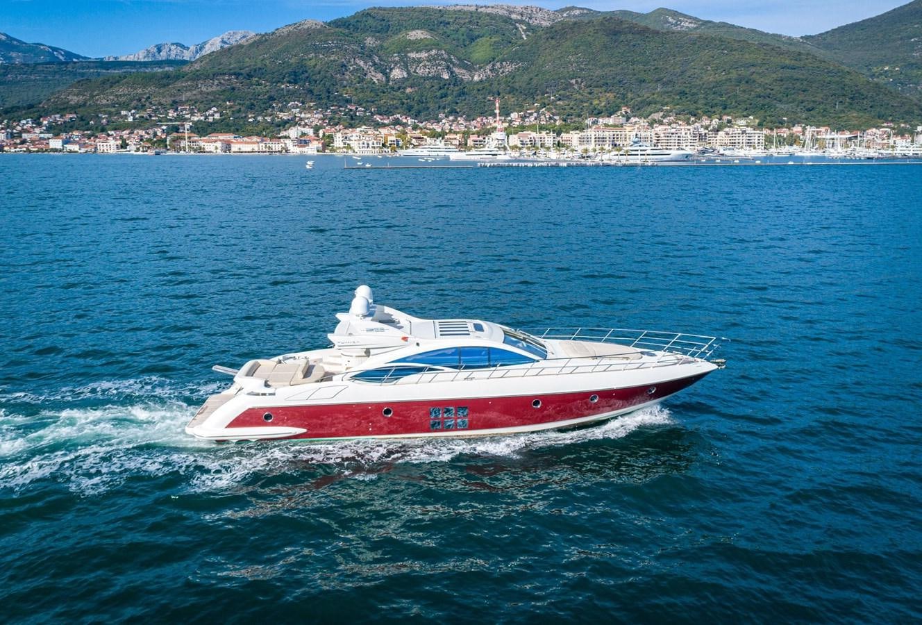 a boat in the water aboard BLIND SQUIRREL Yacht for Sale