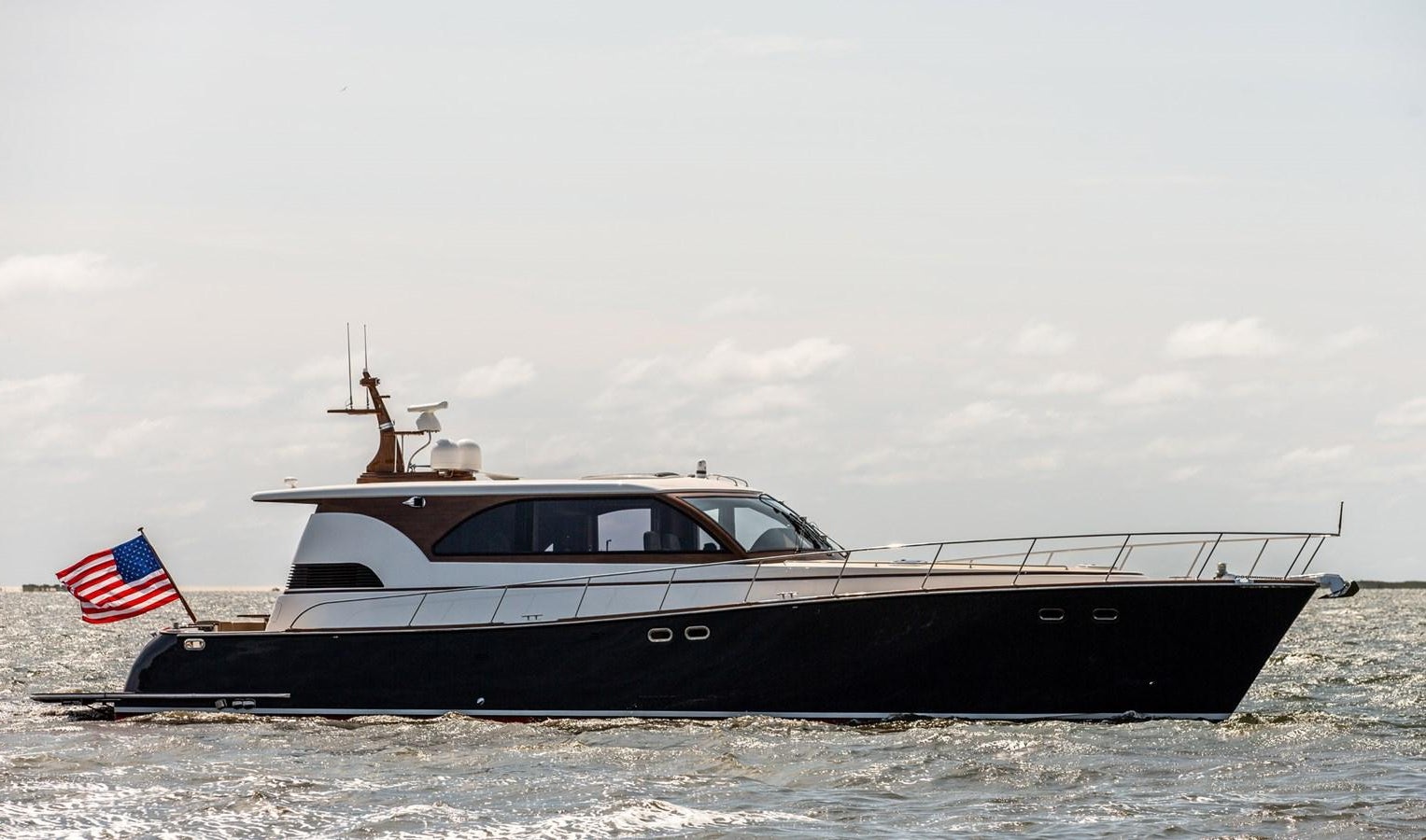 a boat in the water aboard ARAGOSTA Yacht for Sale