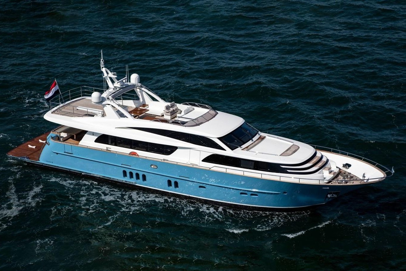 a boat in the water aboard HELGA Yacht for Sale