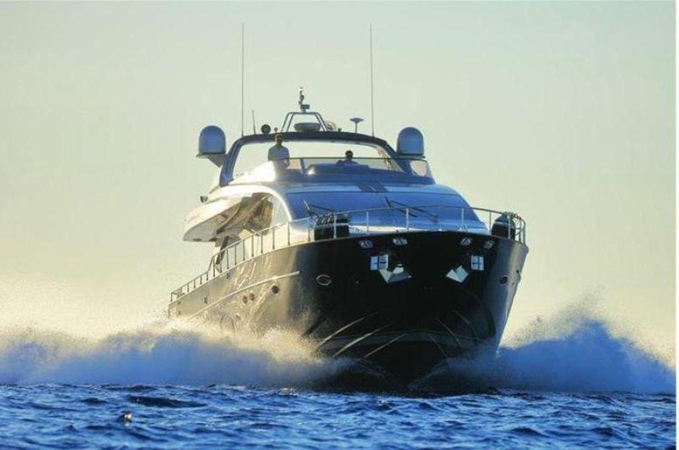 a boat in the water aboard RIVA 85 OPERA SUPER Yacht for Sale