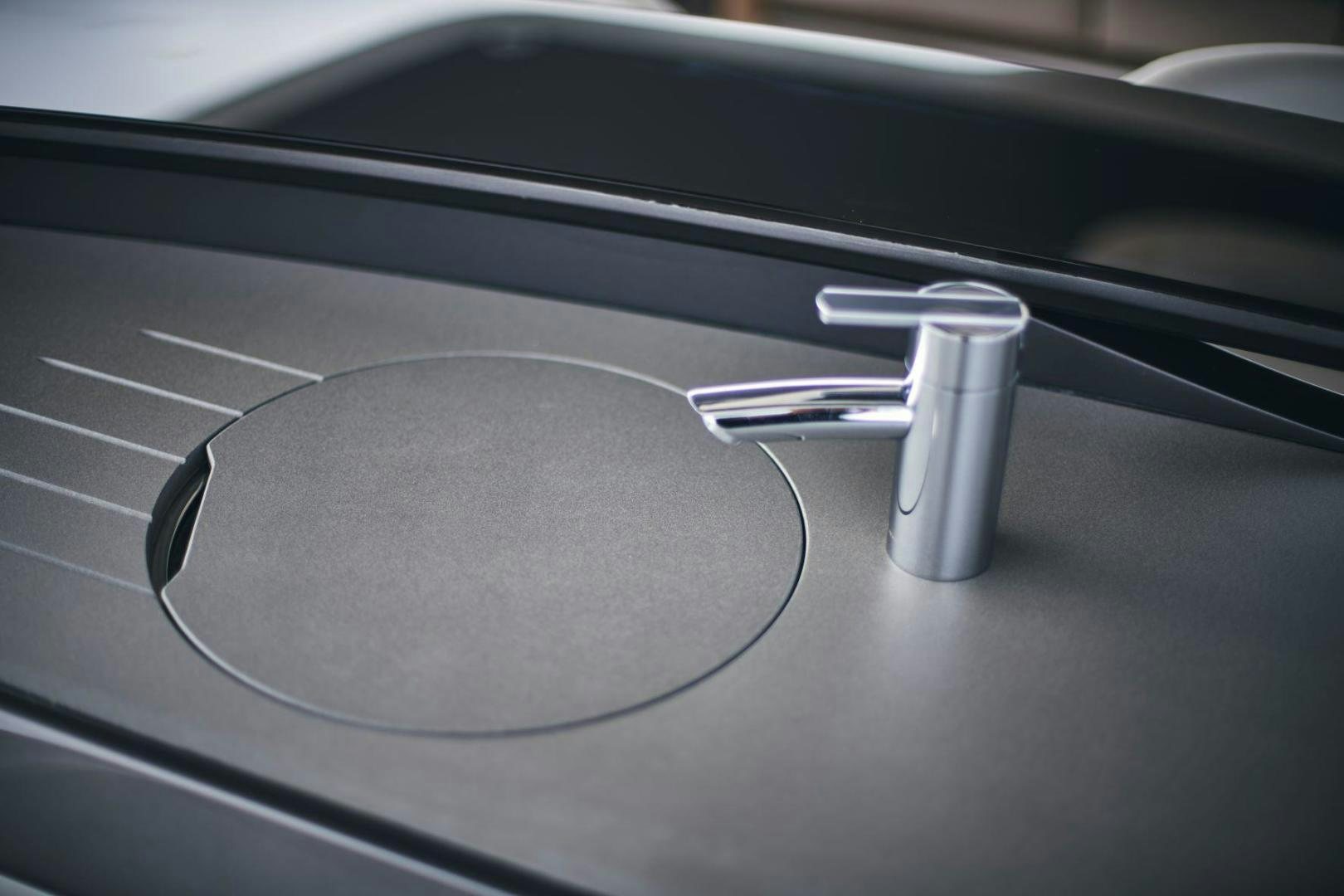 a close-up of a computer mouse aboard Y85 Yacht for Sale