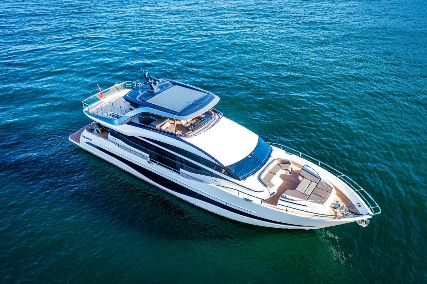 a boat on the water aboard Y85 Yacht for Sale