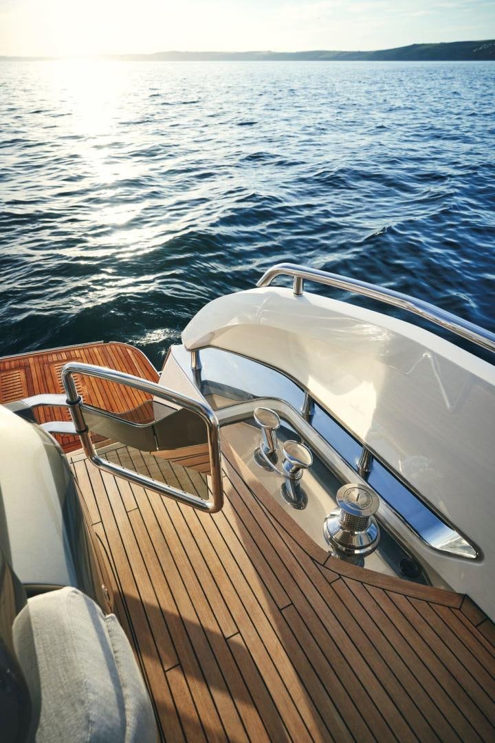 a boat on the water aboard Y85 Yacht for Sale