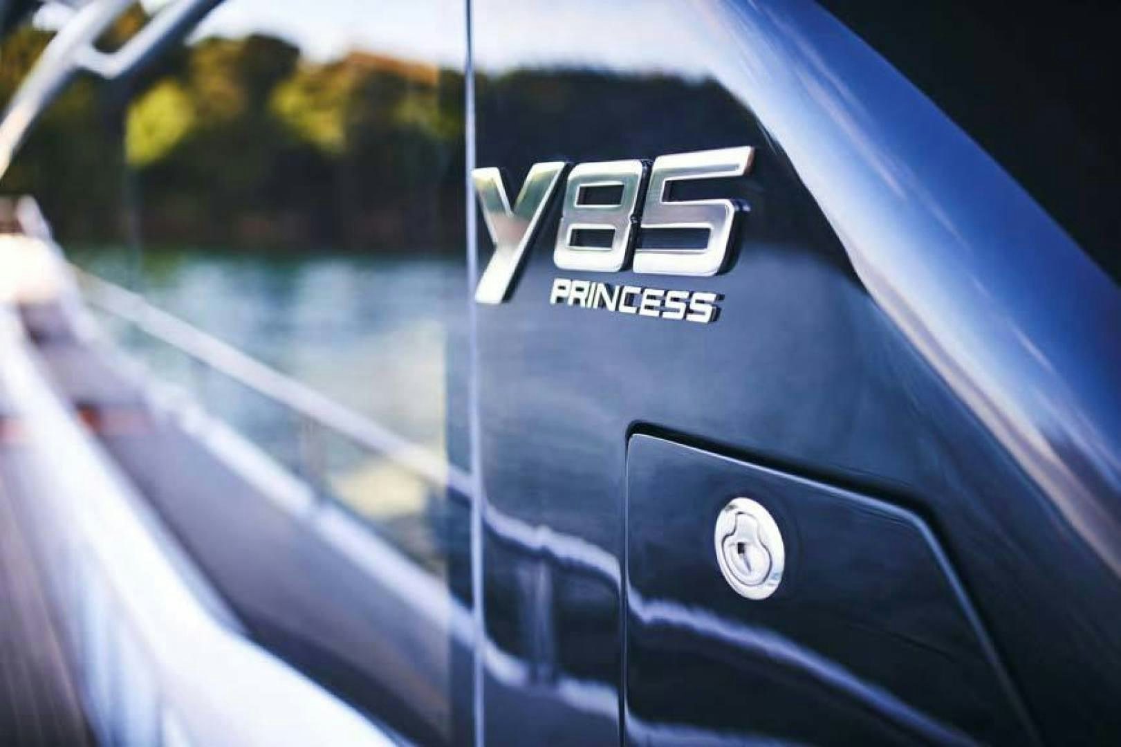 a close-up of a car aboard Y85 Yacht for Sale