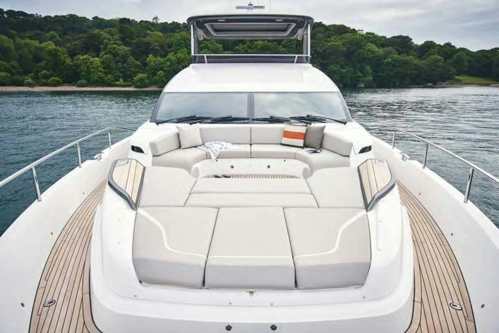 a boat on the water aboard Y85 Yacht for Sale