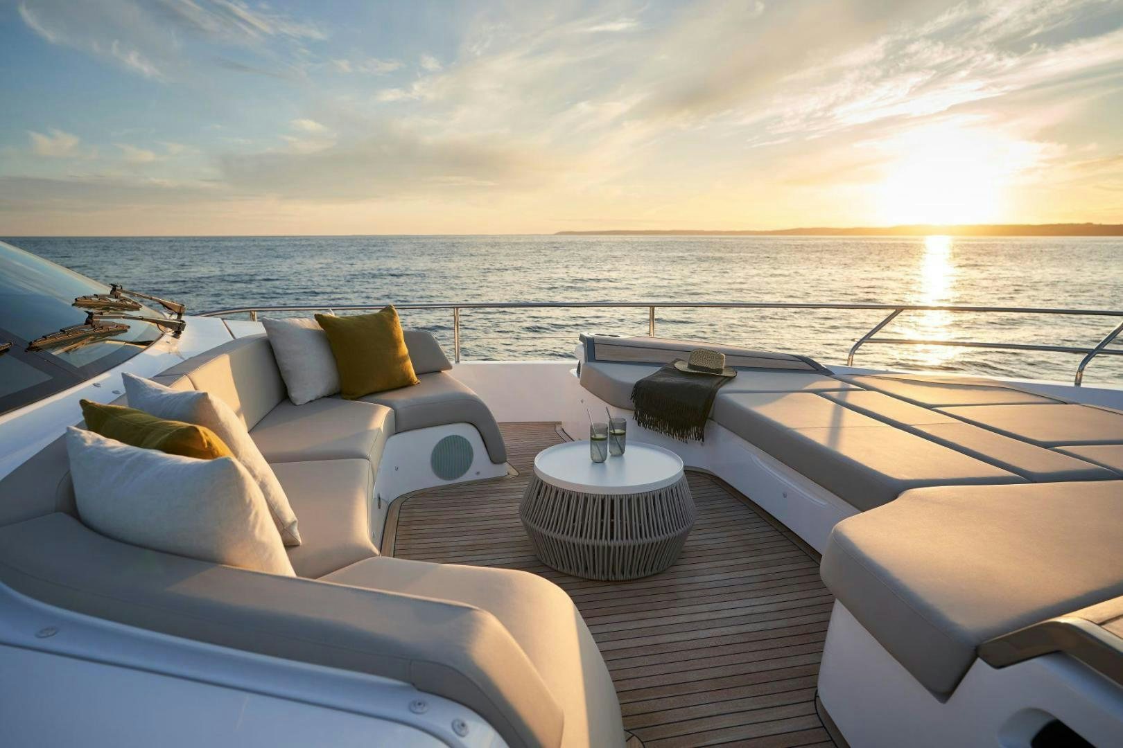 a boat on a large body of water aboard Y85 Yacht for Sale