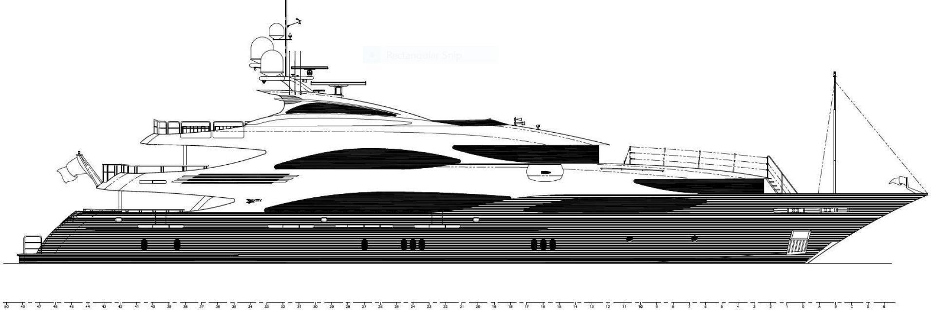 graphical user interface aboard TRINITY T052 Yacht for Sale