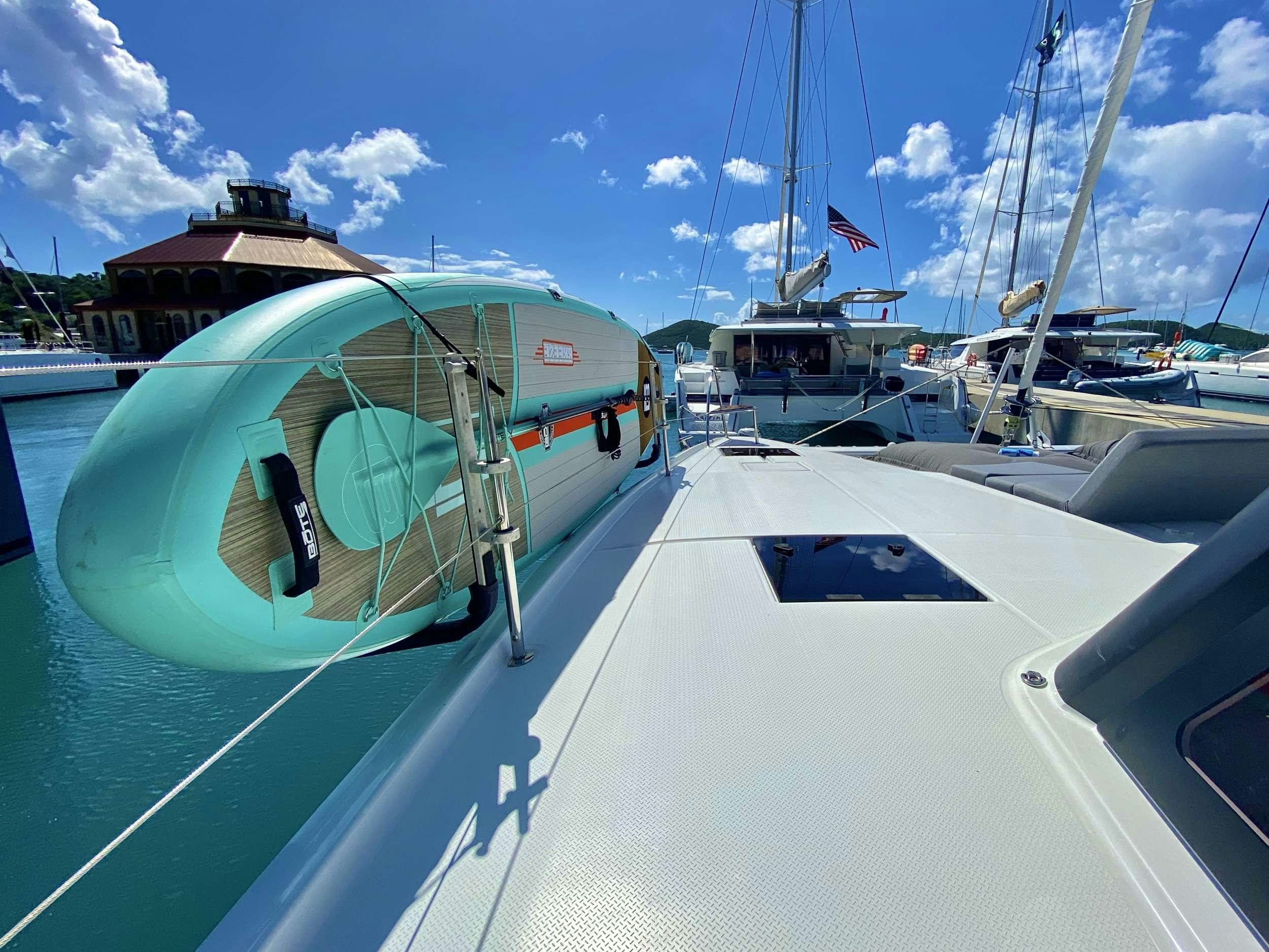 a boat on the water aboard O.V. Yacht for Charter