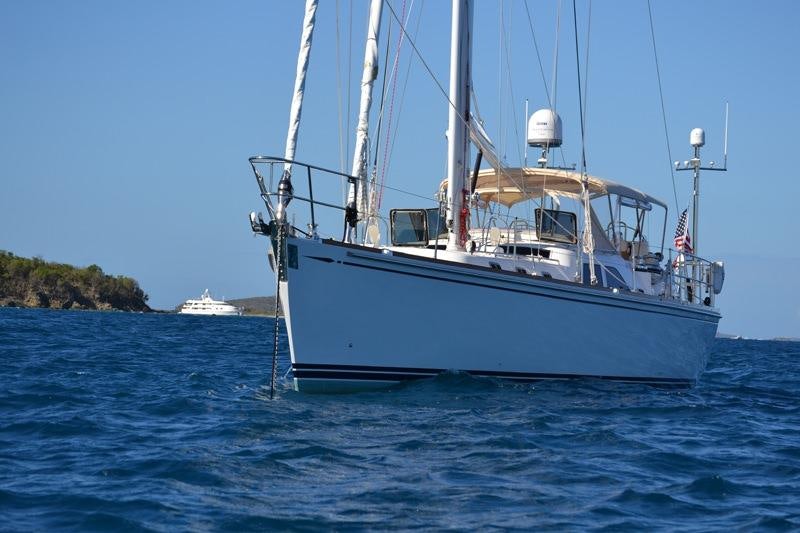 a boat on the water aboard ARCHANGEL Yacht for Charter