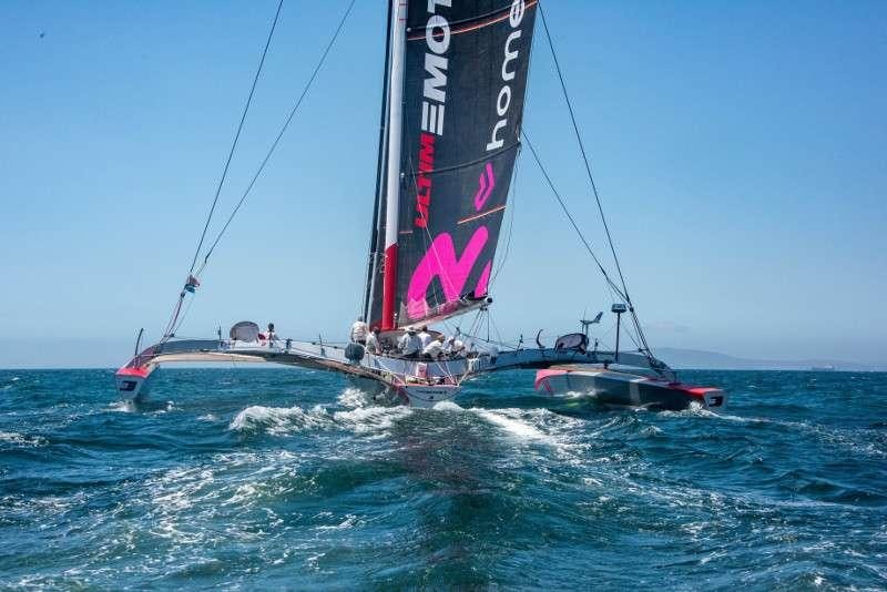 a sailboat on the water aboard ULTIM EMOTION 2 Yacht for Charter