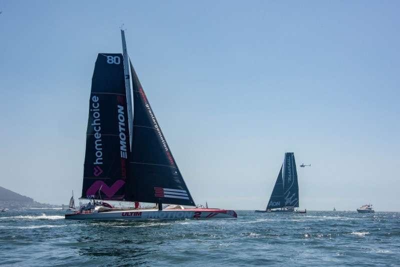 a sailboat on the water aboard ULTIM EMOTION 2 Yacht for Charter