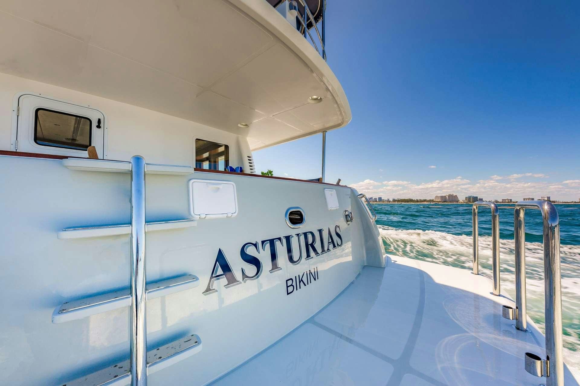 a boat on the water aboard ASTURIAS Yacht for Charter
