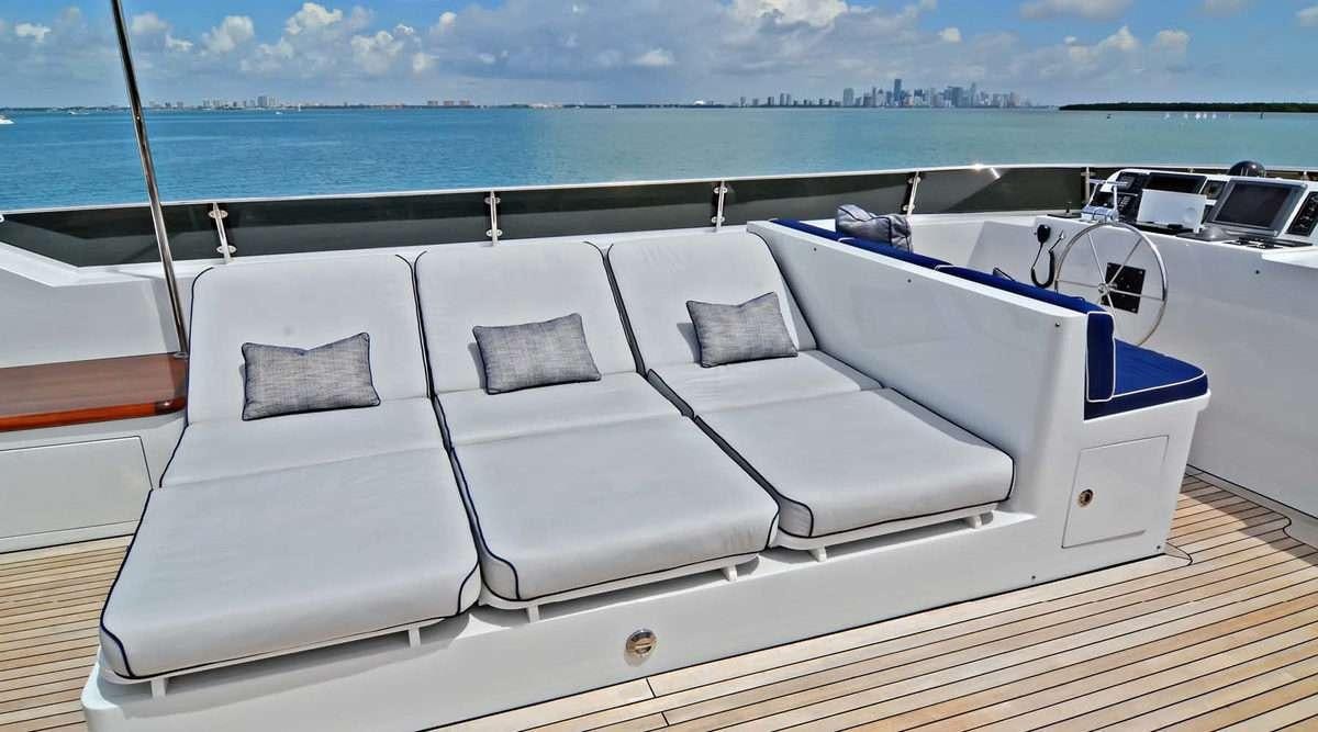 a boat on the water aboard ODIN Yacht for Charter