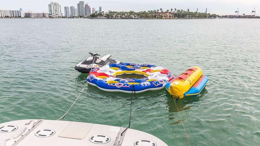 boats on the water aboard WHY NOT Yacht for Charter