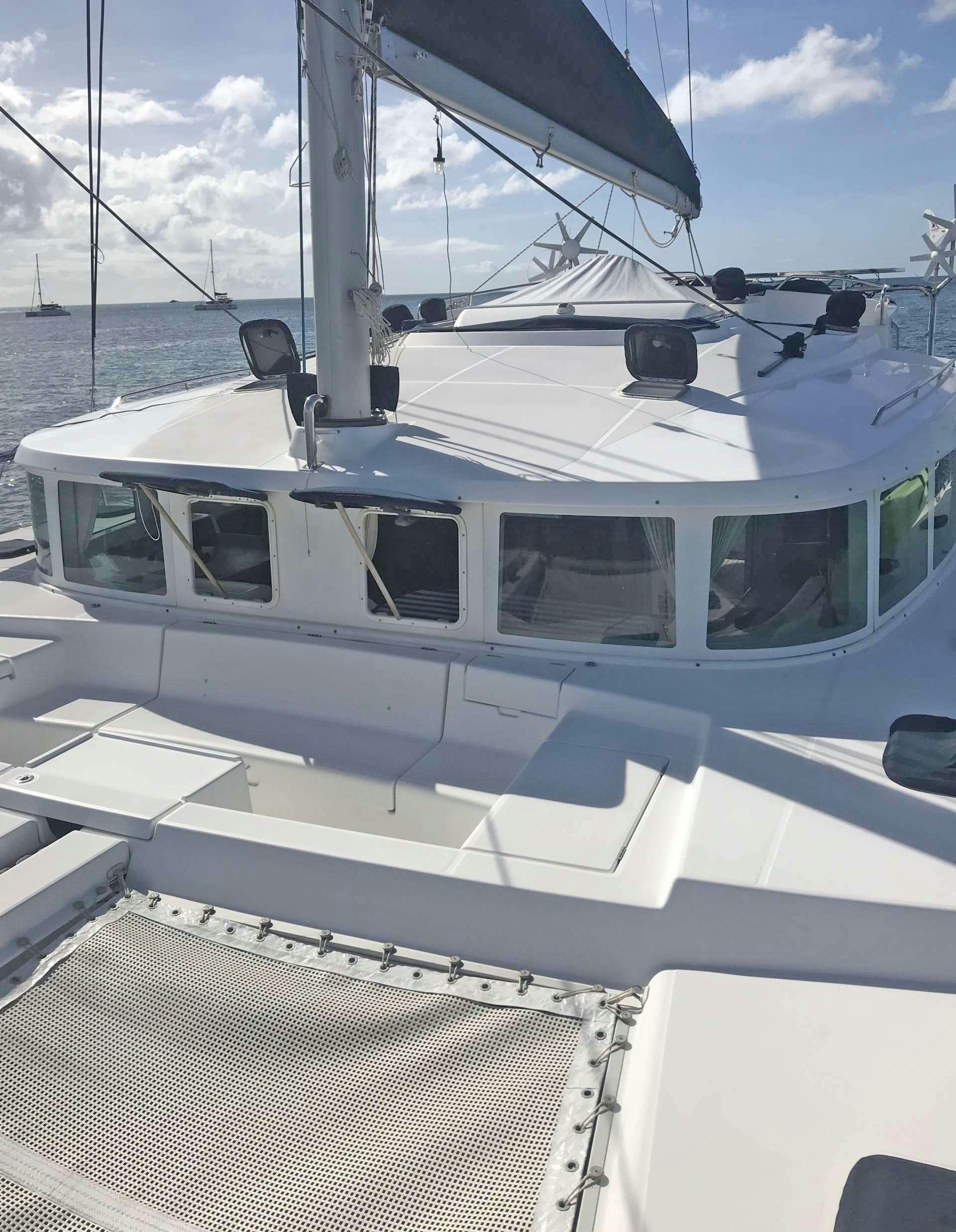 a boat on the water aboard ALTITUDE ADJUSTMENT Yacht for Charter