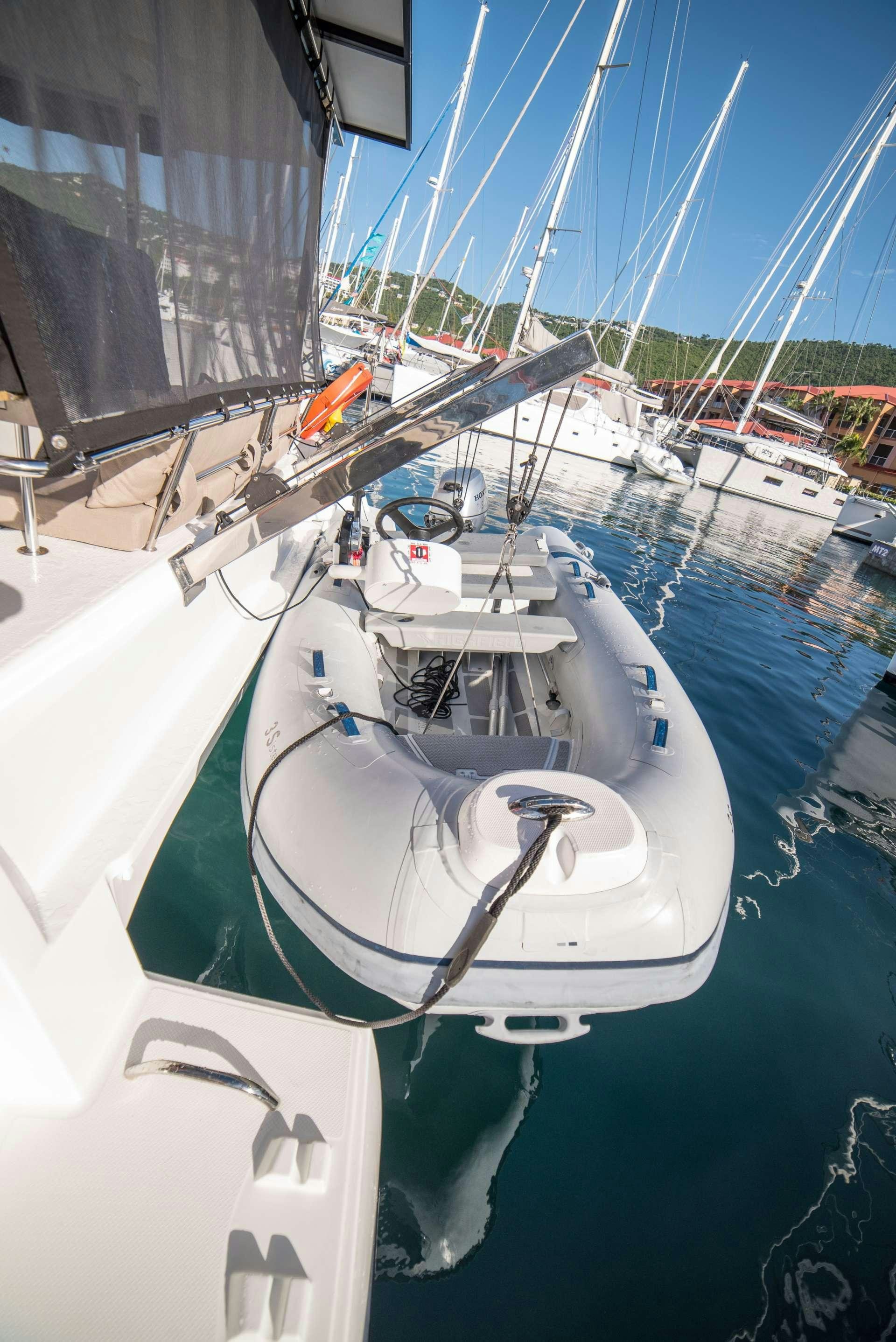 a boat in the water aboard 3 SISTERS Yacht for Charter