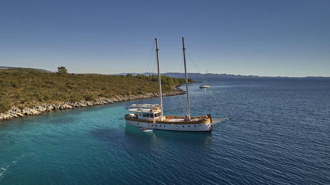 a boat on the water aboard ARDURA Yacht for Charter