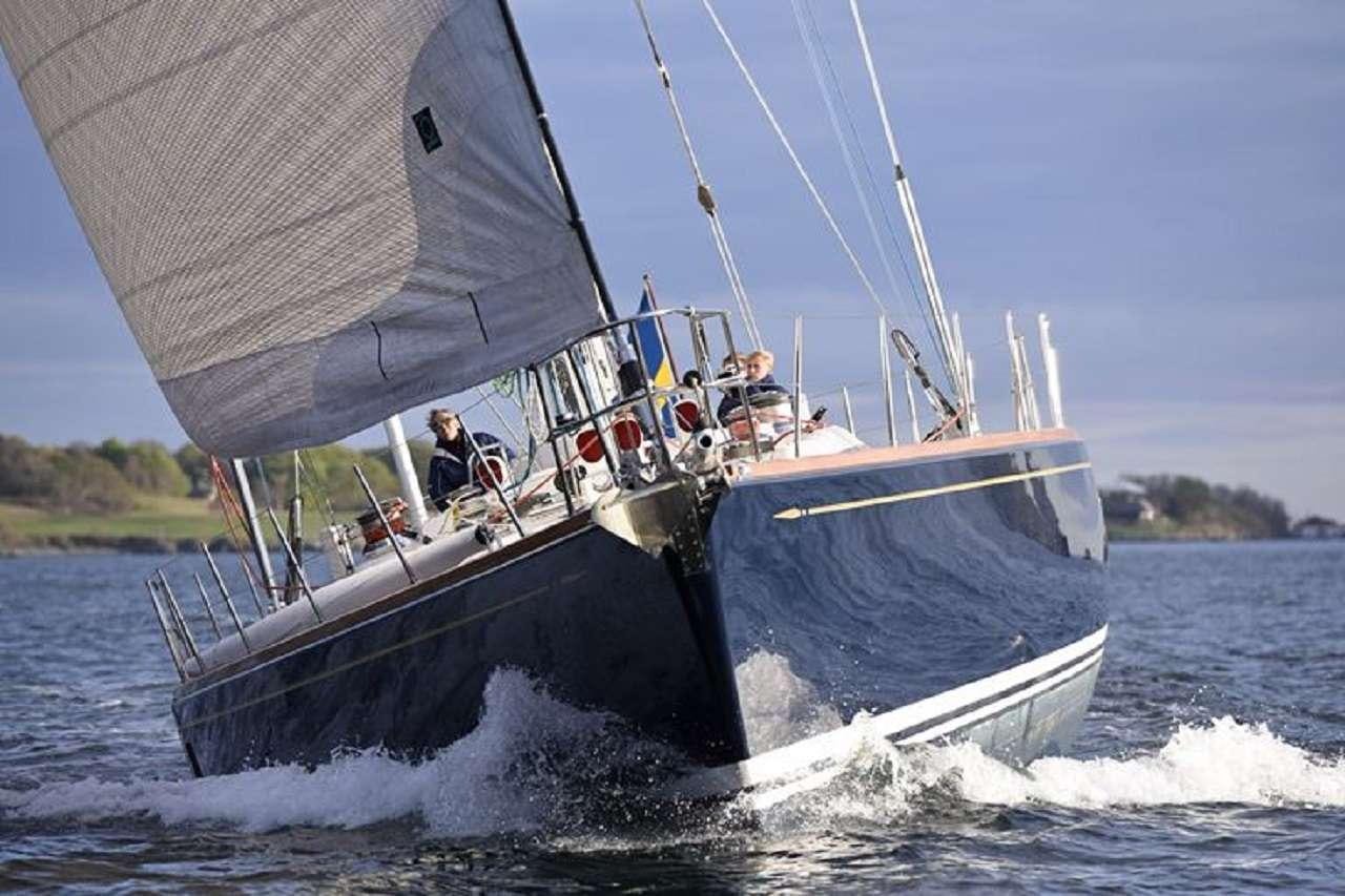 a boat with people on it aboard aquila Yacht for Charter