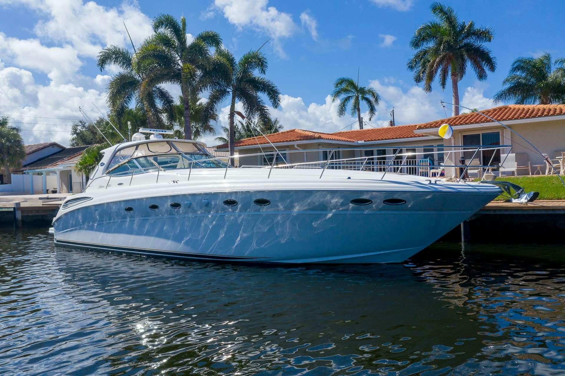 a boat on the water aboard XOXO Yacht for Charter