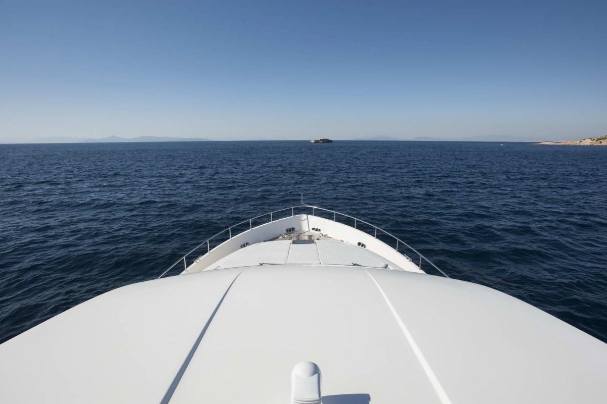 a boat on the water aboard DAY OFF Yacht for Charter