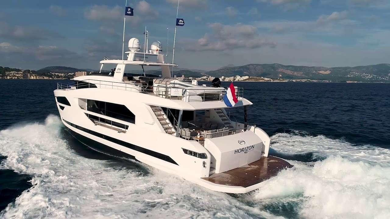 a boat on the water aboard MIDNIGHT MOON Yacht for Charter