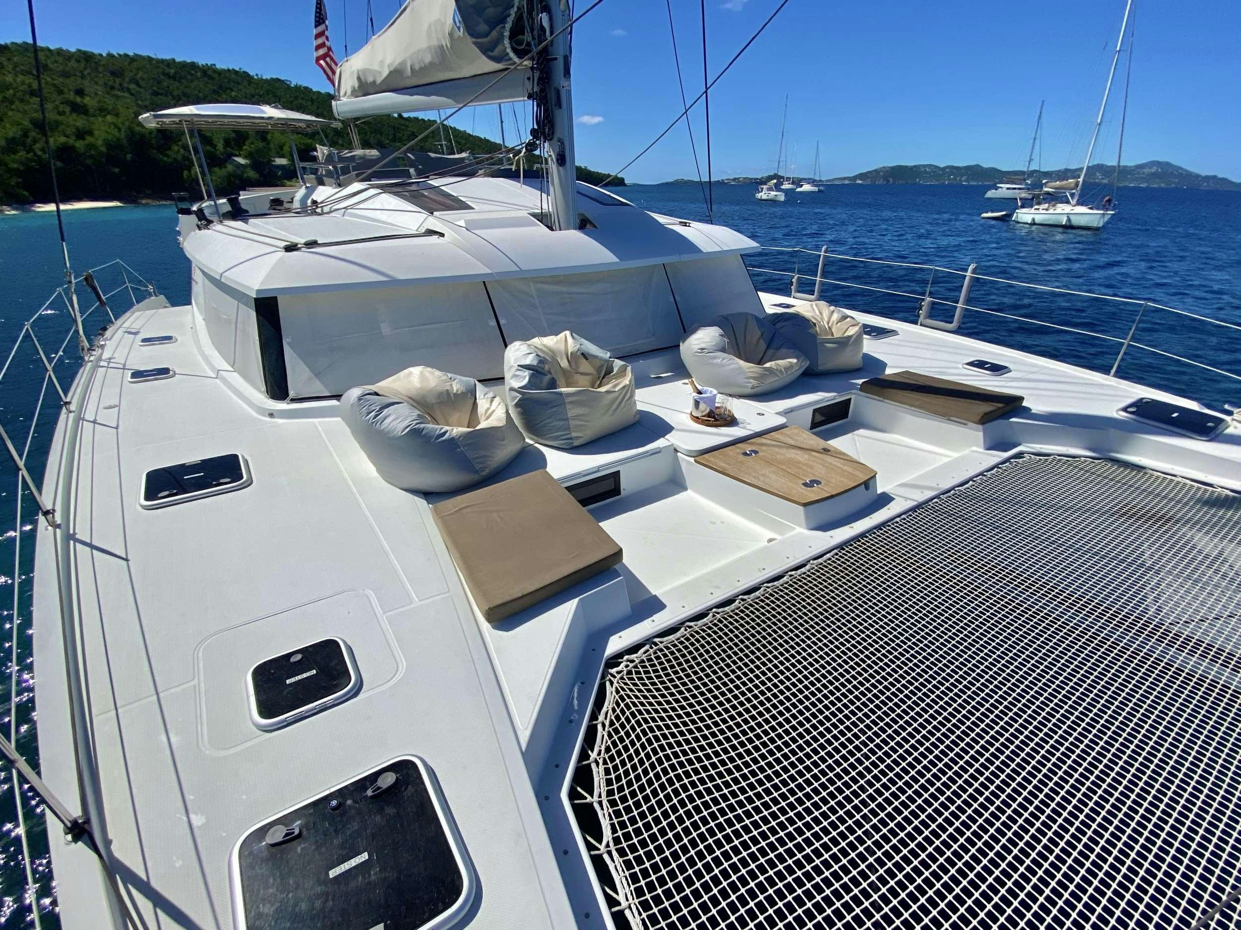 a boat on the water aboard KATRINA Yacht for Charter