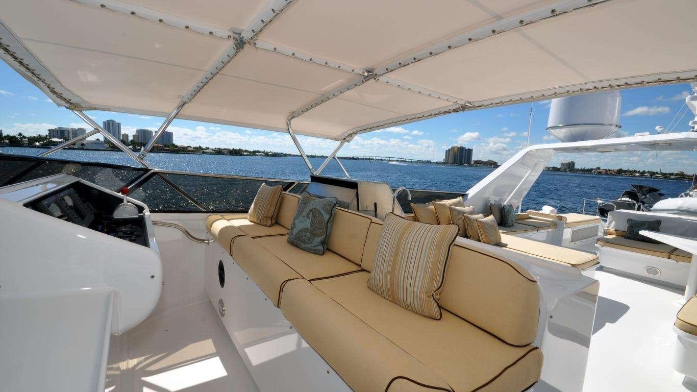 a boat on the water aboard LUCKY STARS Yacht for Charter