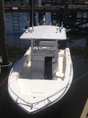 a boat on the water aboard VIVERE Yacht for Charter
