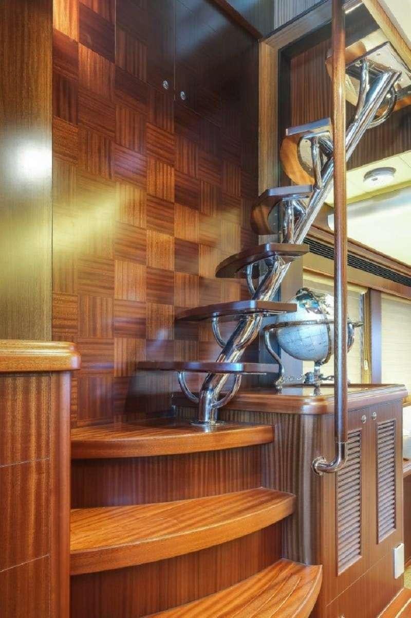 a machine on a table aboard SILVER LINING Yacht for Charter