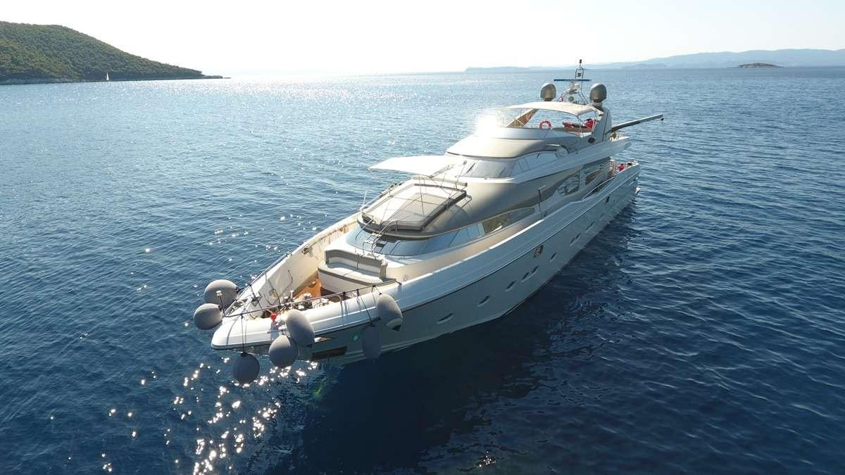 a boat in the water aboard ALBATOR 2 Yacht for Charter