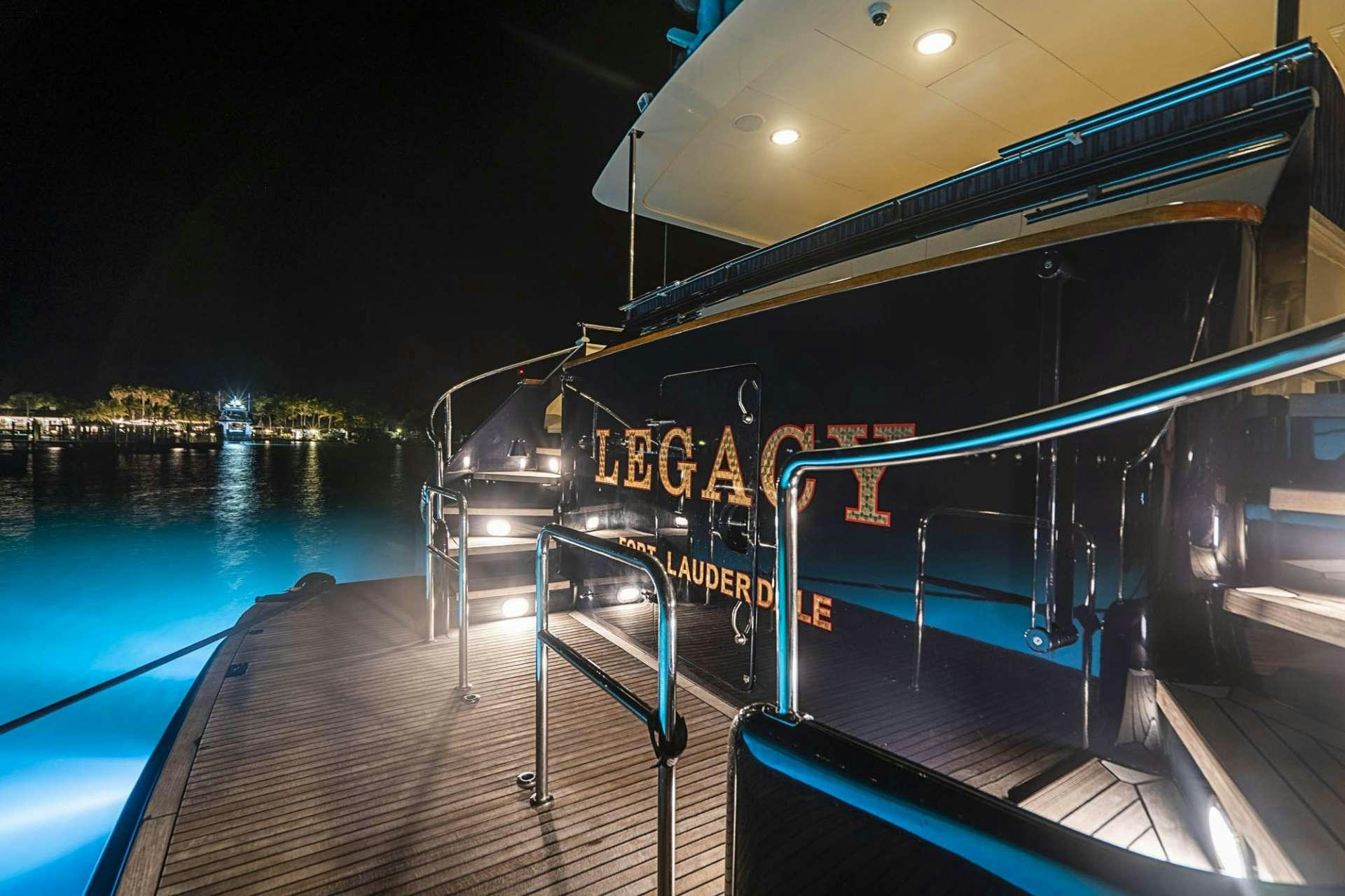 a boat on the water aboard TRUE NORTH Yacht for Charter