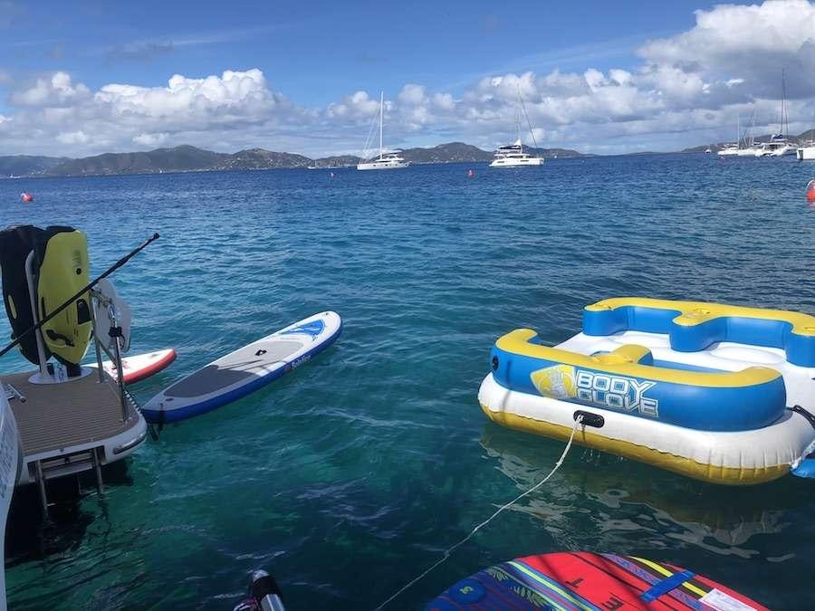 boats in the water aboard MYSTIC SOUL Yacht for Charter