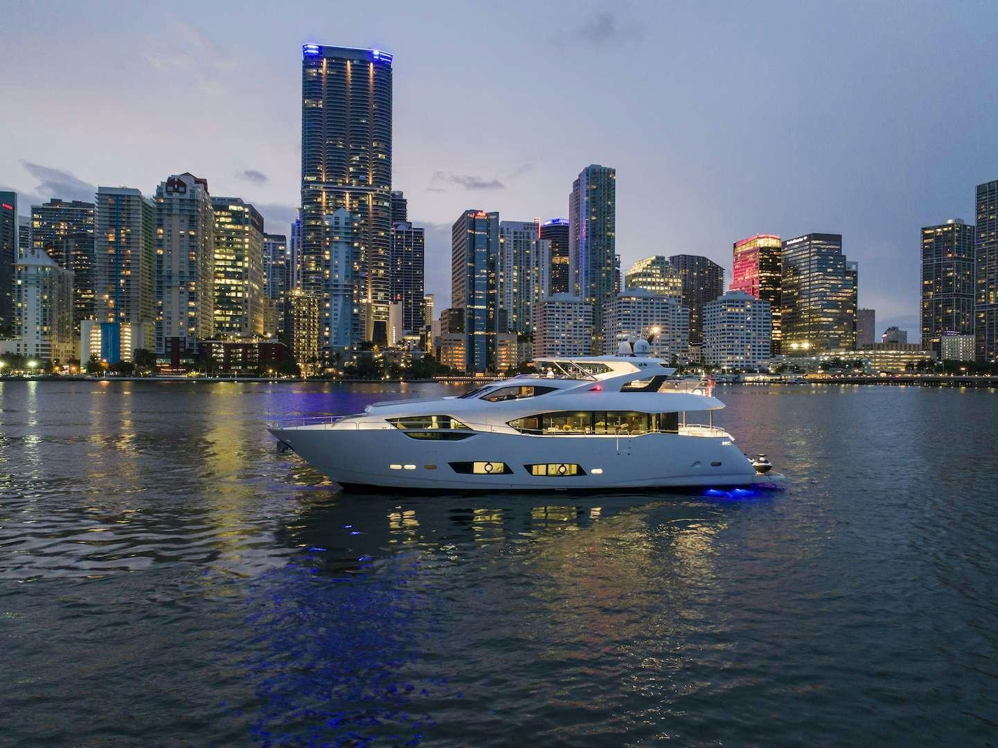 a boat on the water aboard PERSEVERANCE 3 Yacht for Charter