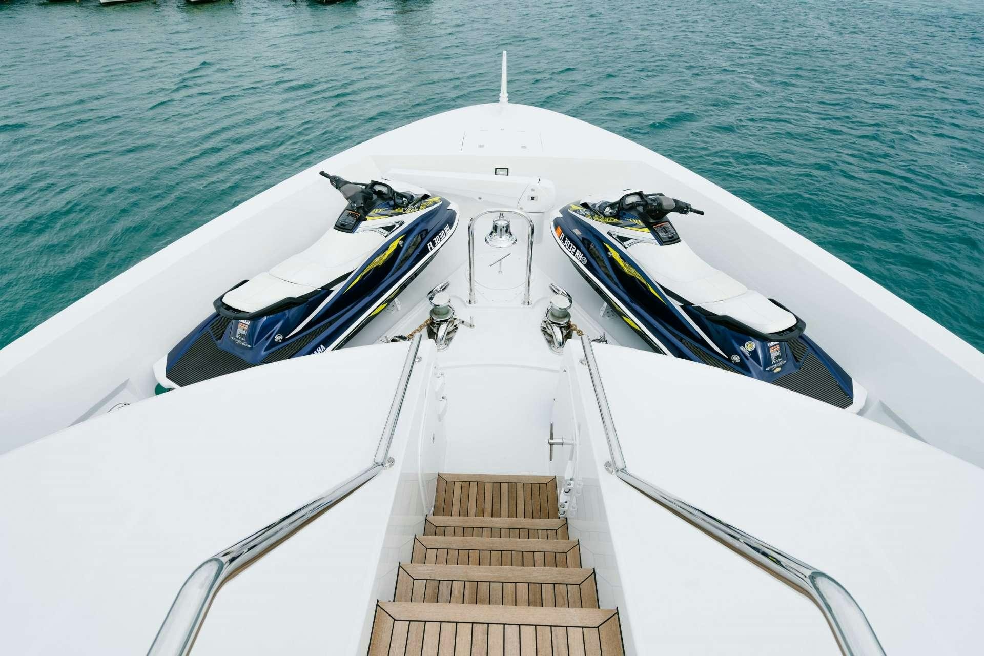 a boat on the water aboard EXCELLENCE Yacht for Charter