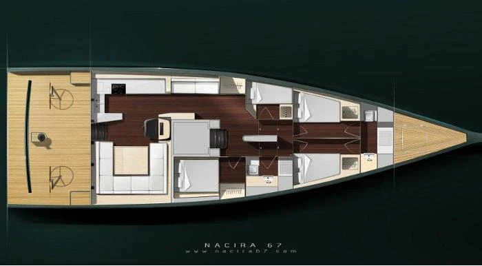 a computer screen with a black background aboard SHAMLOR Yacht for Charter