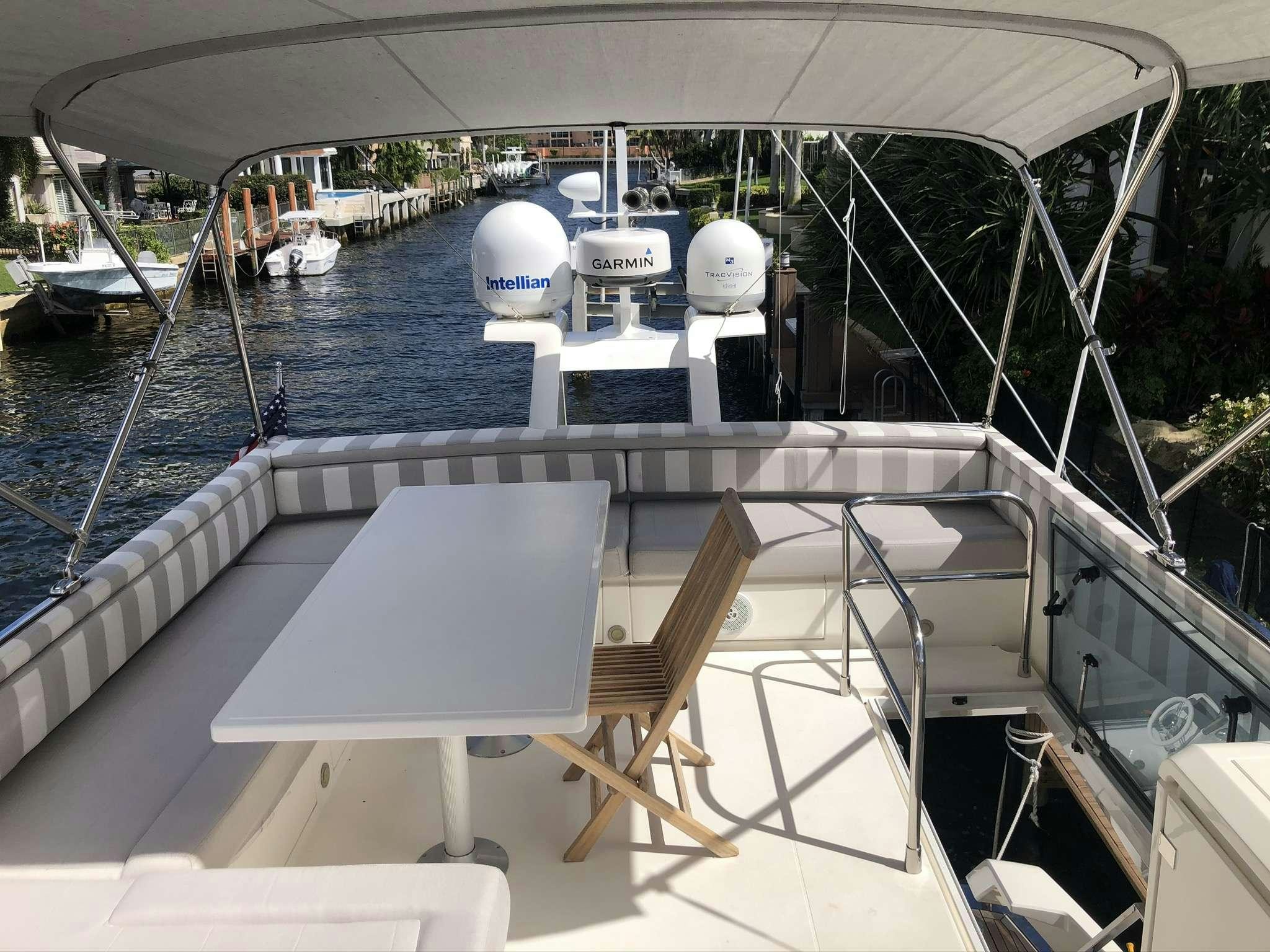 a boat on the water aboard Synergy Yacht for Charter
