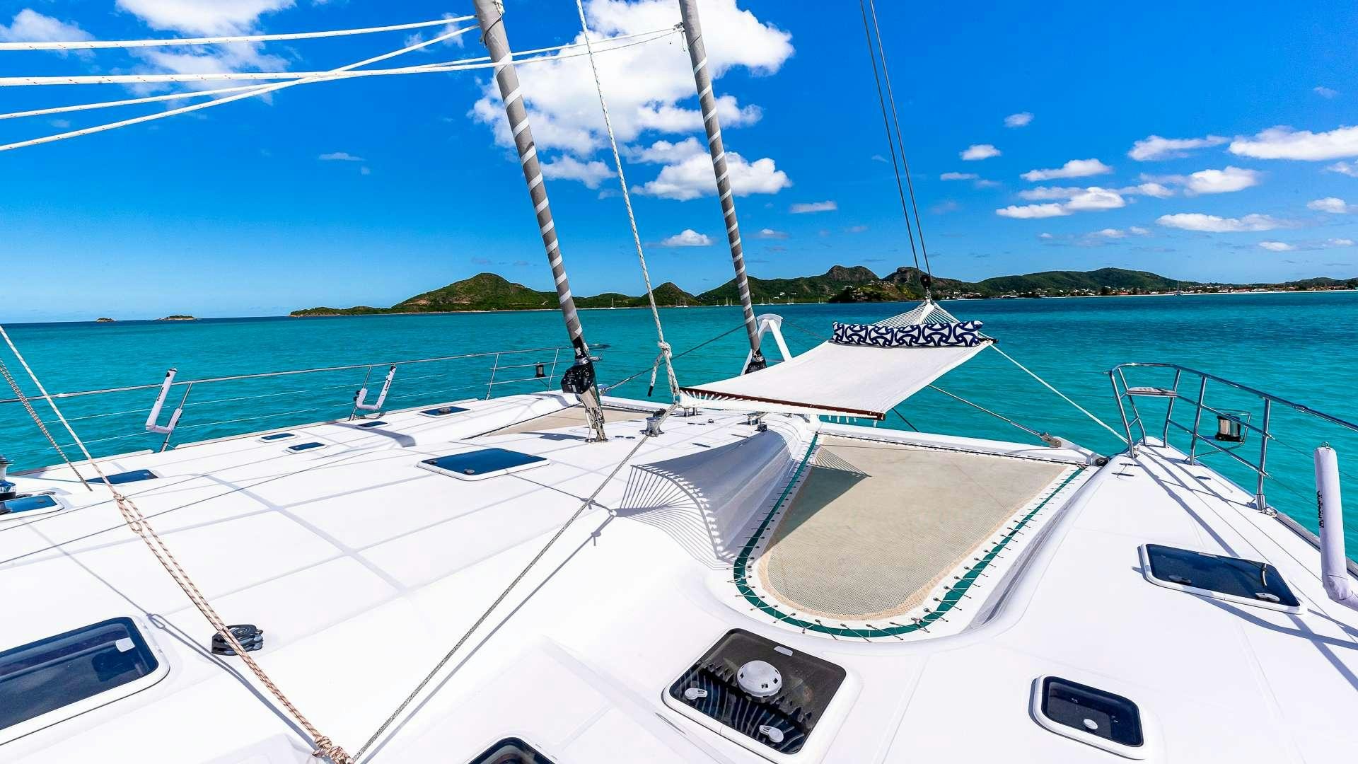 a person on a boat aboard SUR L'EAU Yacht for Charter