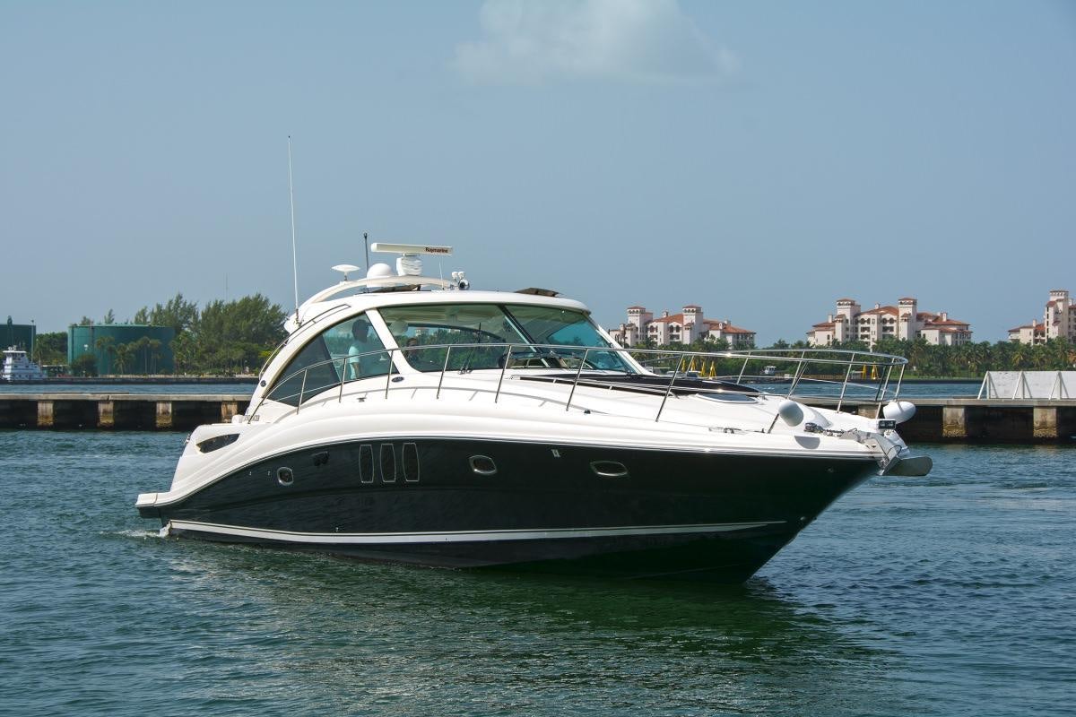 a boat on the water aboard PIER PRESSURE Yacht for Charter