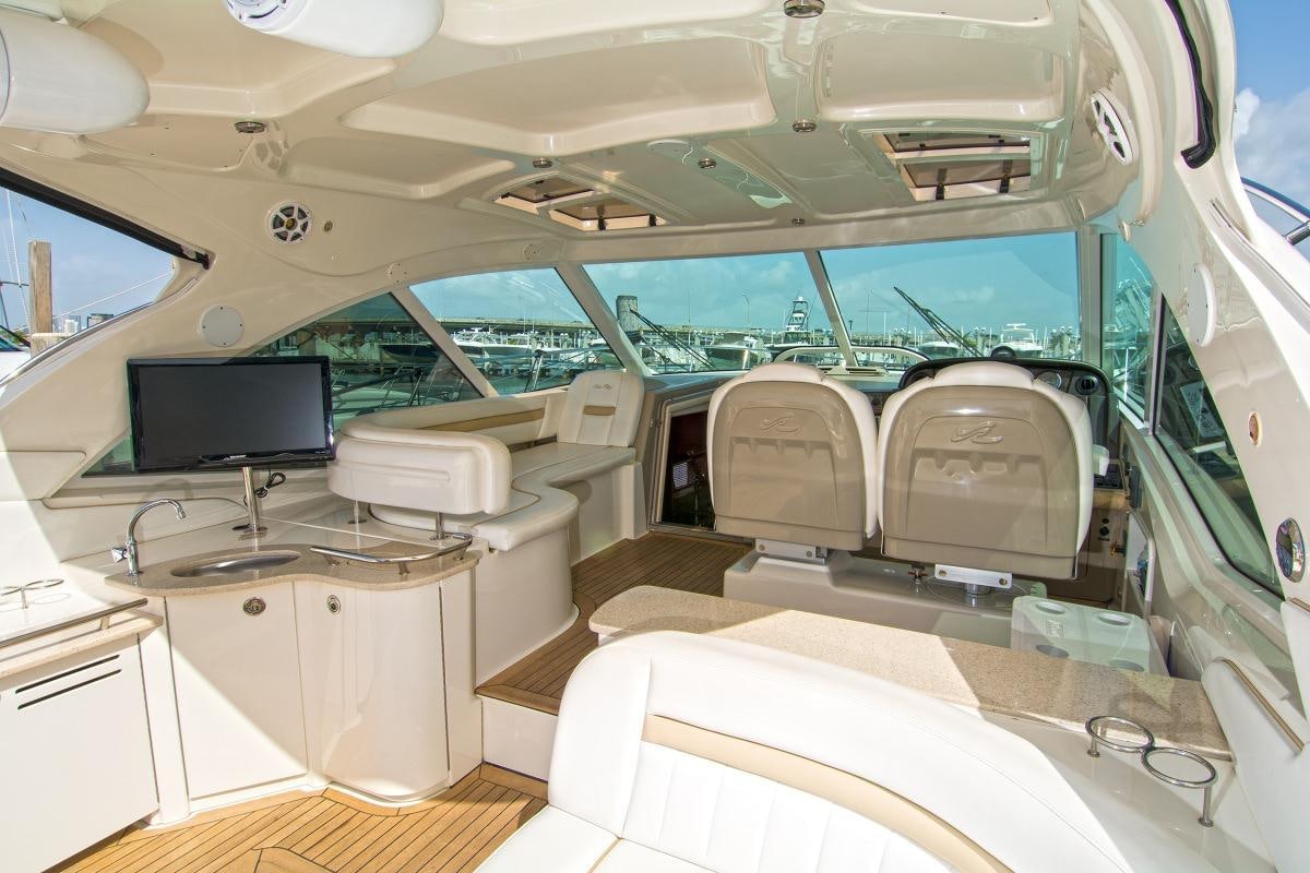 inside of a plane aboard PIER PRESSURE Yacht for Charter