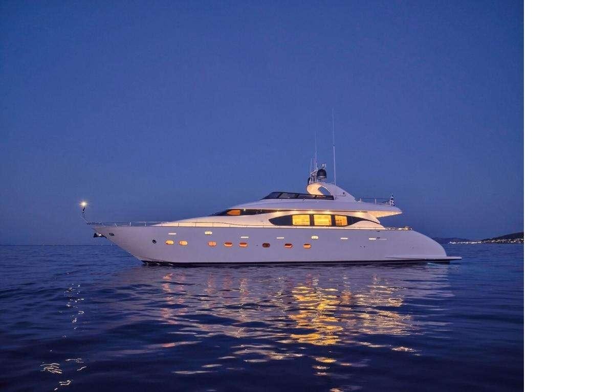 a boat on the water aboard IRENE'S Yacht for Charter