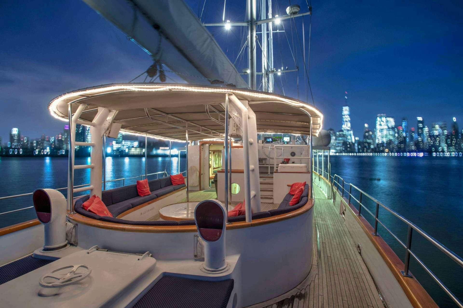 a boat on a body of water aboard ARABELLA II Yacht for Charter