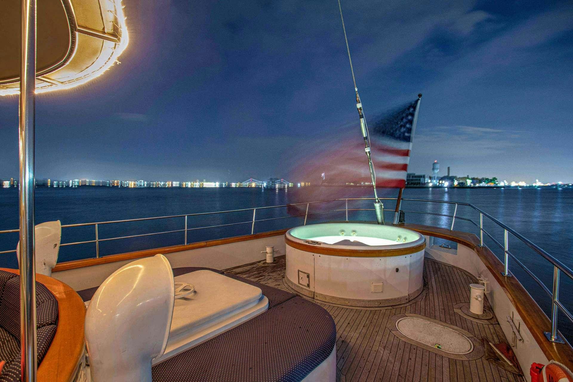 a boat on a body of water aboard ARABELLA II Yacht for Charter