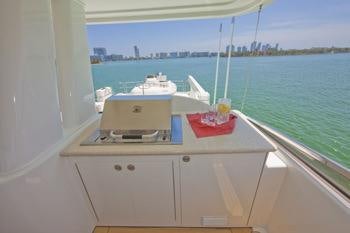 a boat on the water aboard ALICIA Yacht for Charter